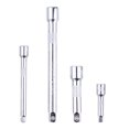 thumbnail image 3 of HLONK 4pcs Extension Bar Set 1/4 3/8 Drive Ratchet Socket Extender Hand Adjustment Tool Extension Socket Drive Hand Tool (Silver), 3 of 6