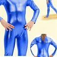 thumbnail image 6 of hengsof Girls Glossy Unitards Gymnastics Long Sleeves Full Body Toddler Ballet Leotards for Kids Costumes, 6 of 7