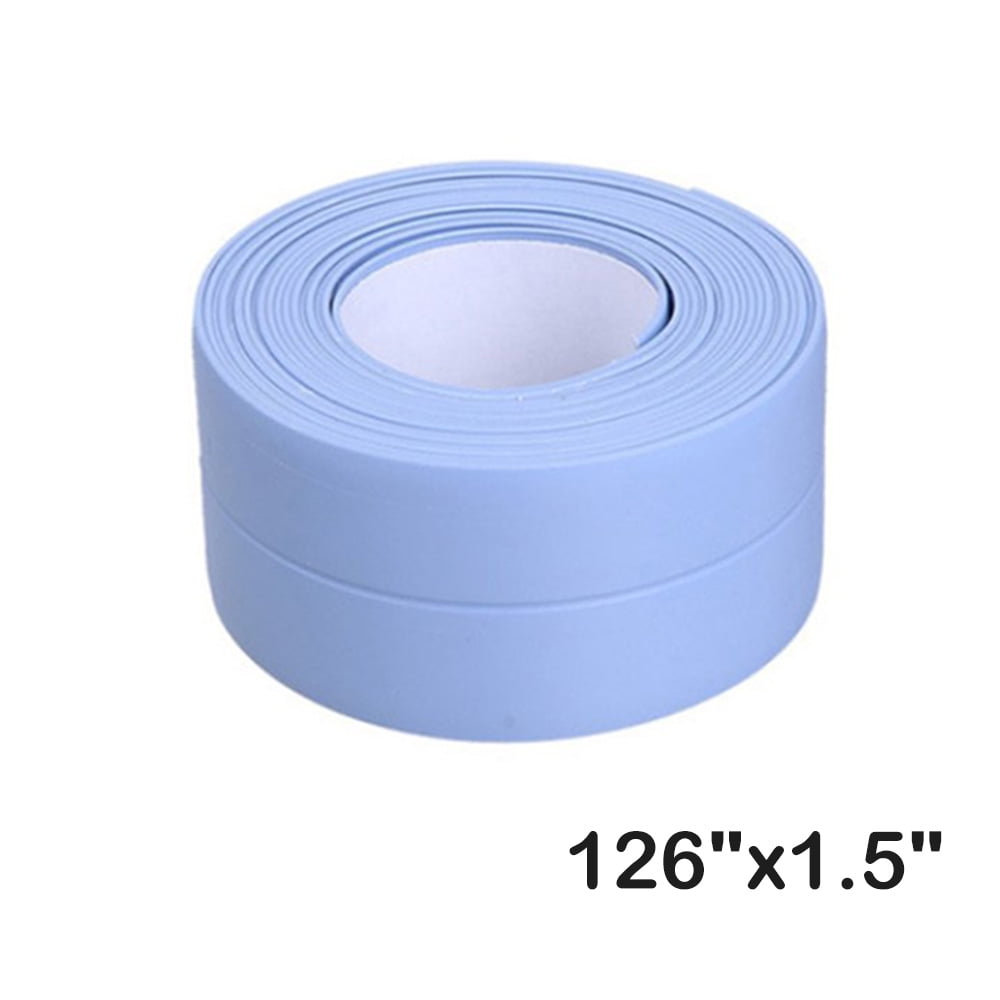 SEIWEI SelfAdhesive Sealing Caulk Tape, Strip PVC Waterproof Caulking