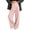 Pink, variant on Business Office Slacks Dress Pants For Women Elegant High Rise Pleated Wide Leg Pant Ladies Button Closure Flowy Suit Pant Lightweight Straight Trousers