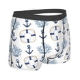 thumbnail image 2 of KLL Sea Vacations Men's Cotton Boxer Briefs Underwear-X-Large, 2 of 8