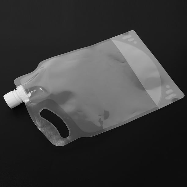 Recipiente De Agua Plegable, Botella De Agua De Agua Plegable De Agua Plegable De 2L Con Diseño De Boca Pequeña Para Acampar Al Aire