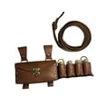thumbnail image 3 of Segolike Belt Pouch Waist Bag Fanny Pack Medieval Belt Bag for Casual Cosplay brown, 3 of 8