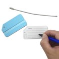 thumbnail image 2 of Luggage Tags & Bag Tags Stainless Steel Aluminum，Silver, 2 of 6