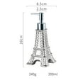 thumbnail image 7 of WiMiFar Eiffel Tower Ceramic Soap & Lotion Dispenser Pump - 7oz Bathroom Decor 3.5x8" Paris Theme, 7 of 7
