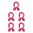 thumbnail image 1 of Qarigey Bufanda de seda ligera y transpirable para mujer Manténgase elegante y cómoda durante todo el día rosa rojo 70*70 CM Type2 NO2, 1 of 6