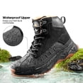 thumbnail image 2 of Botas de senderismo NORTIV 8 SNHB2312W impermeables para mujer, talla 10, color negro, 2 of 9