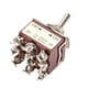 thumbnail image 4 of Interruptor de palanca de 2 posiciones, 3PDT, 9 pines, 12 mm, 15 A/250 V CA, 10 A/380 V CA, 4 of 14