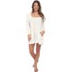thumbnail image 1 of Traje de baño Roxy Sweet Tropics para mujer color blanco roto grande, 1 of 2