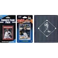 thumbnail image 1 of C & I Collectables MARLINSTSC18 MLB Miami Marlins Licensed 2018 Topps Team Set & Favorite Player Trading Cards Plus Storage Album, 1 of 1