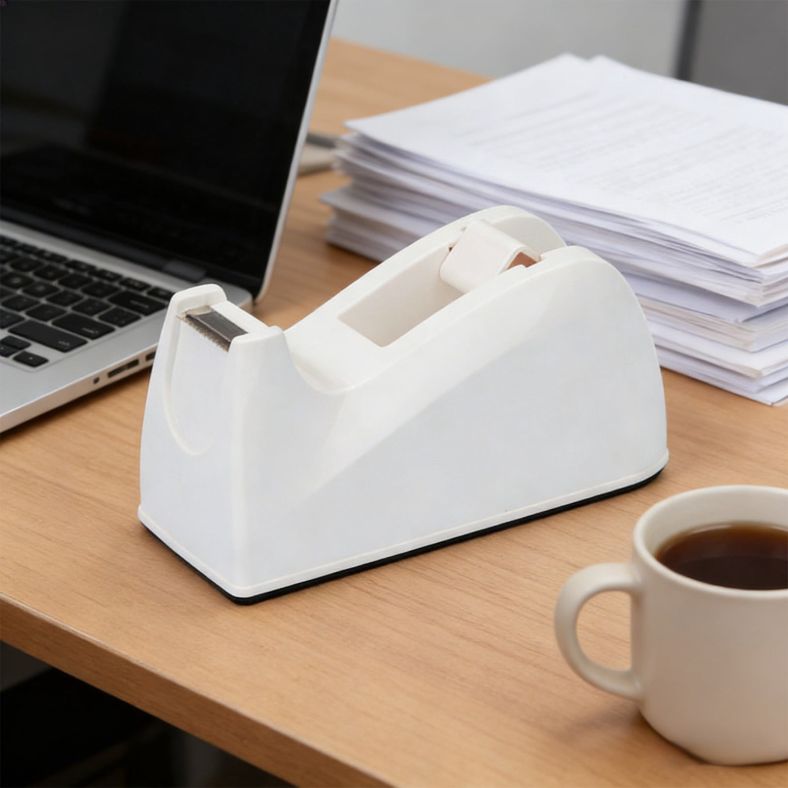 Desktop Tape Dispenser Equipped With Antiskid Base And Blades Smooths Rollers Suitable For Tape Cutters With A Width Within 18mm