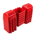thumbnail image 3 of Plastico AF 50 Bebederos Comederos Cuadrados rojos Para Aves gallo perico loro, 3 of 5