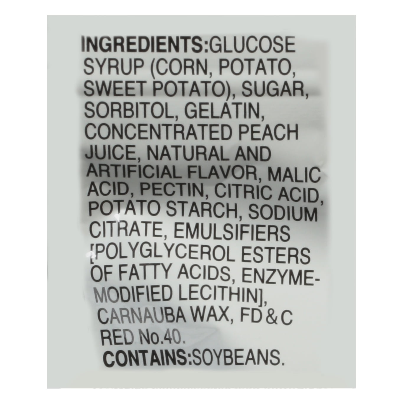 Kasugai Peach Gummy Candy, 1.76 oz