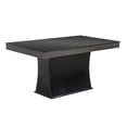 thumbnail image 2 of Comedor Giza 6 Sillas Tubular Madera y Cubierta Cristal Negro MOBILKRAFT, 2 of 5
