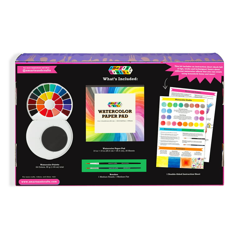 CraftBud Marbling Paint Kit & Toy for Kids Art with 5 Paint Colors, Water  Art Paint Set Comes with Guide Book - Arts and Crafts for Girls & Boys Ages