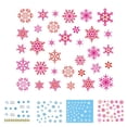 thumbnail image 3 of Electronicheart 1 Sheet Christmas 3D Nail Sticker Snowflakes Nail Tips Tatoos Party Manicure Transfer Sticker, 3 of 7