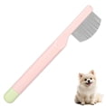 thumbnail image 2 of UYGDUY-Pet Facial Grooming Comb, Stainless Steel Dog Eye Comb, Dog Flea Comb, Round-Tip Arc Teeth, Stress-free Tear Stain Remover for Dogs & Cats Fit Yorkie, Shih Tzu, Maltese Maltipoo Pomeranian, 2 of 4