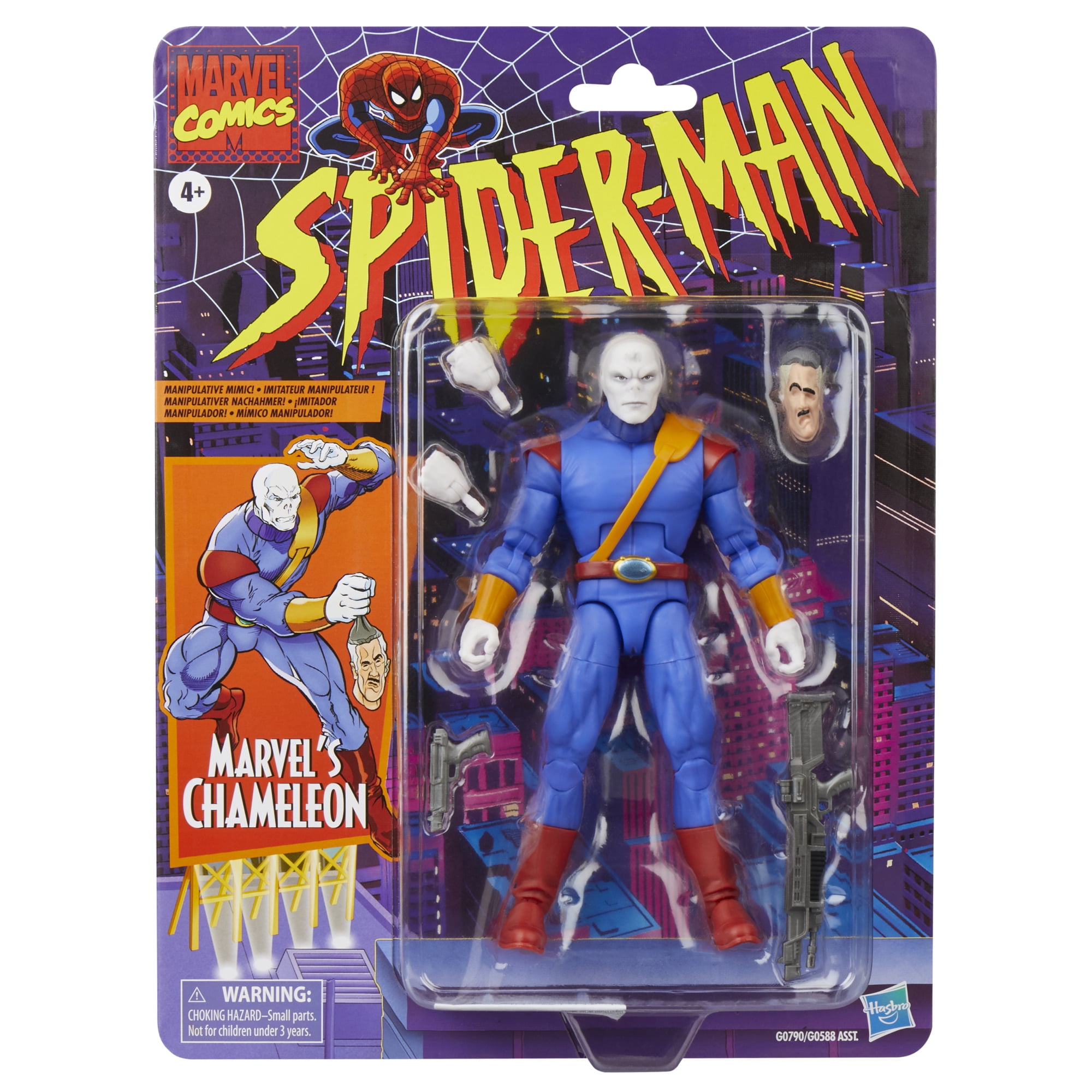 Marvel Legends Series Marvel's Chameleon, Retro Comics Action Figure