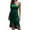 Green, variant on SWSMCLT Women's High Slit Slim High Low Strapless One Shoulder Satin Dress Formal Ruched Tulip Hem Backless 2022 Fall Summer Evening Slip Cocktail Party Dresses for Wedding Guest Black X-Large