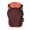 Orange, variant on Nylon Water Bottle Holder Bag Waterproof Backpack Shoulder Strap Pouch for Hiking Camping, Yellow