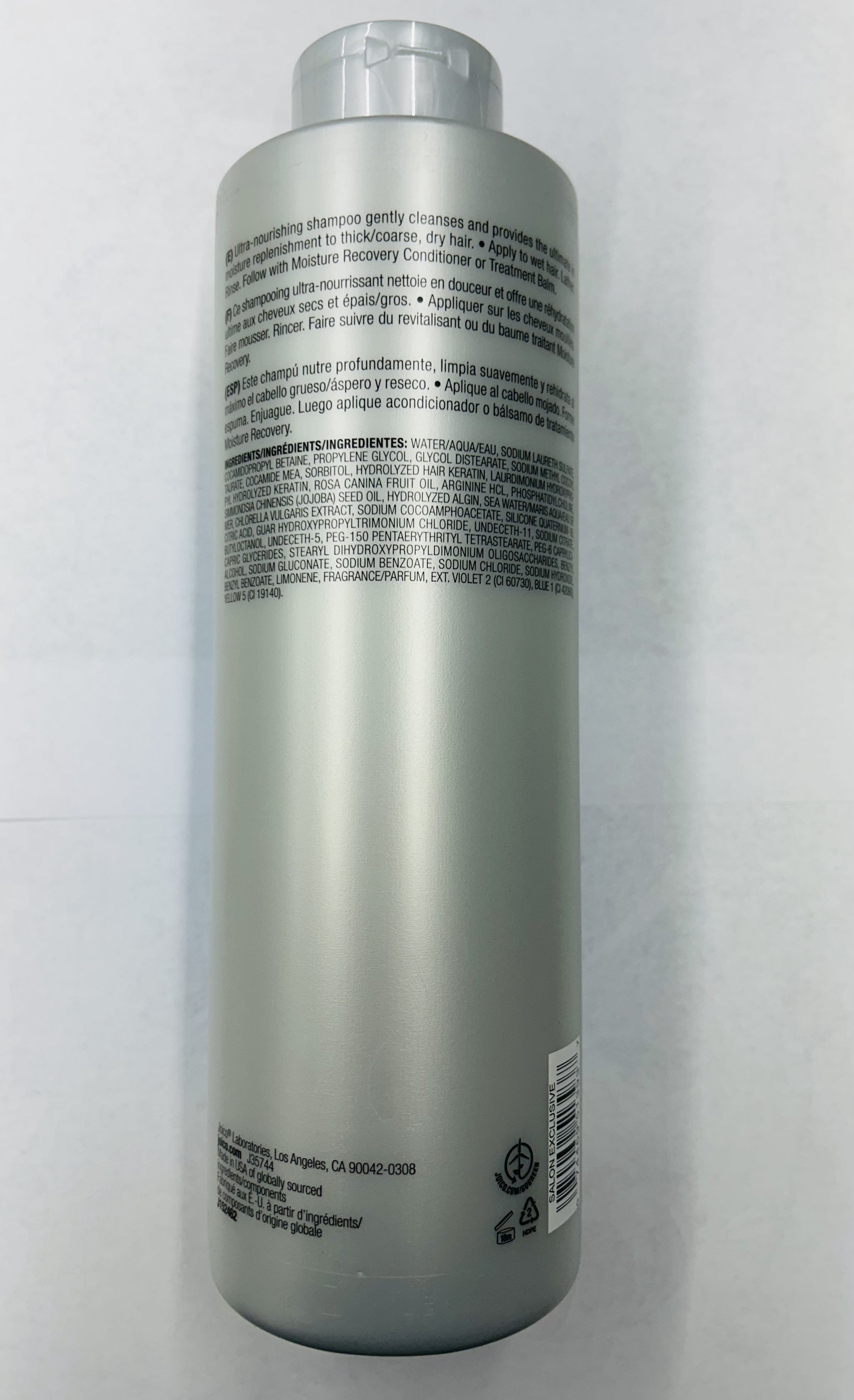 Moisture Recovery Moisturizing Shampoo & Conditioner | For Thick, Coarse, Dry Hair | Restore Moisture, Smoothness, Strength, & Elasticity | Reduce Breakage | With Jojoba Oil & Shea Butter