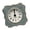Fresh green clock, variant on WINDLAND Table Clock Decorative Enamel Desk Clock Vintage European Pattern Small Clock