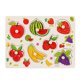 thumbnail image 1 of Tablero de madera de los números de las frutas, de los animales de dibujos animados y de la mano de los niños Sweethay WJ4210-02, 1 of 7