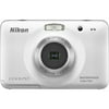 Nikon Coolpix S30 10.1 Megapixel Compact Camera, White