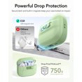 thumbnail image 2 of ESR Protective Case with Lanyard Compatible with AirPods Pro 3 (2025, USB-C), Magnetic Lid Lock & Drop Protection, Light Green, 2 of 9