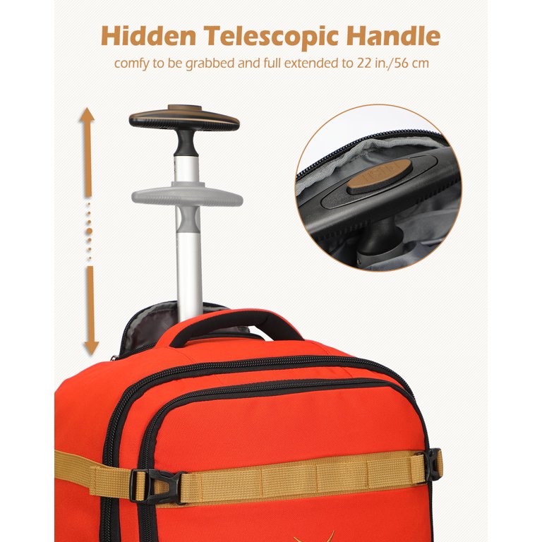 Hynes Eagle Rolling Backpack 42L Backpack with Fiji - Fiji
