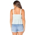 thumbnail image 3 of Celebrity Pink Juniors Embroidered Woven Cami, 3 of 4