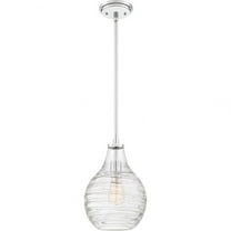 1 Light Mini Pendant-Polished Chrome Finish Bailey Street Home 71-Bel-3097540