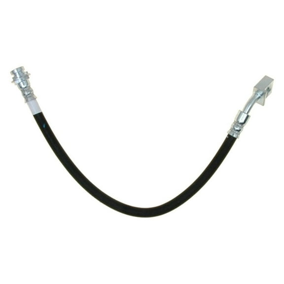Genuine AC Delco For GMC Acadia 2007-2017 Brake Hydraulic Hose Passenger Side | Rear | Black | Corrosion Resistant Steel | Banjo End 1 Fitting | 15.3 Inches Brake Hose Size