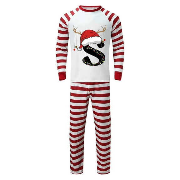 Ampopt Christmas Pajamas for Family Long Sleeve Set 3-Piece