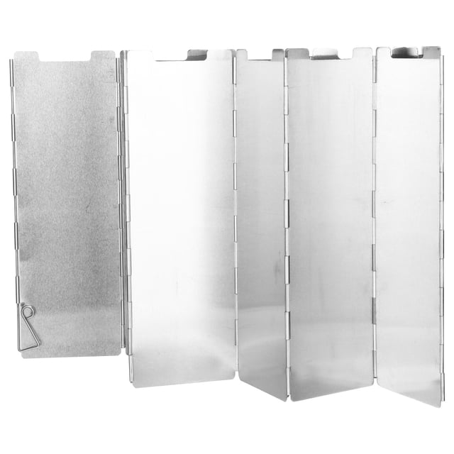 Shisuyan Pare-Vent de Camping en Alliage d'Aluminium Protection contre le Vent 1Pcs
