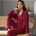 thumbnail image 1 of REDHOTYPE Ensemble de Pyjama pour Femmes Manches Longues Vêtements de Nuit Robe de Détente, 1 of 2