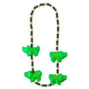 Alligator Necklace, Multicolor, 16", Mardi Gras by Way To Celebrate