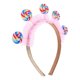 thumbnail image 5 of Diadema de piruleta para niñas, diadema de caramelo, decoración para el cabello infantil, diadema de moda para niñas pequeñas, 5 of 8