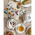 thumbnail image 4 of Hummingbird Kitchen Dish Towels for Drying Dishes Set of 3, Spring Vintage Oil Painting Sunflowers Beige Waffle Weave Microfiber Hand Tea Bathroom Towels Quick Dry & Absorbent Towel 15.7x23.6, 4 of 7