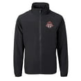 thumbnail image 2 of Men's Cutter & Buck  Black Toronto FC Big & Tall Charter Eco Knit Recycled Full-Zip Hoodie Jacket, 2 of 3