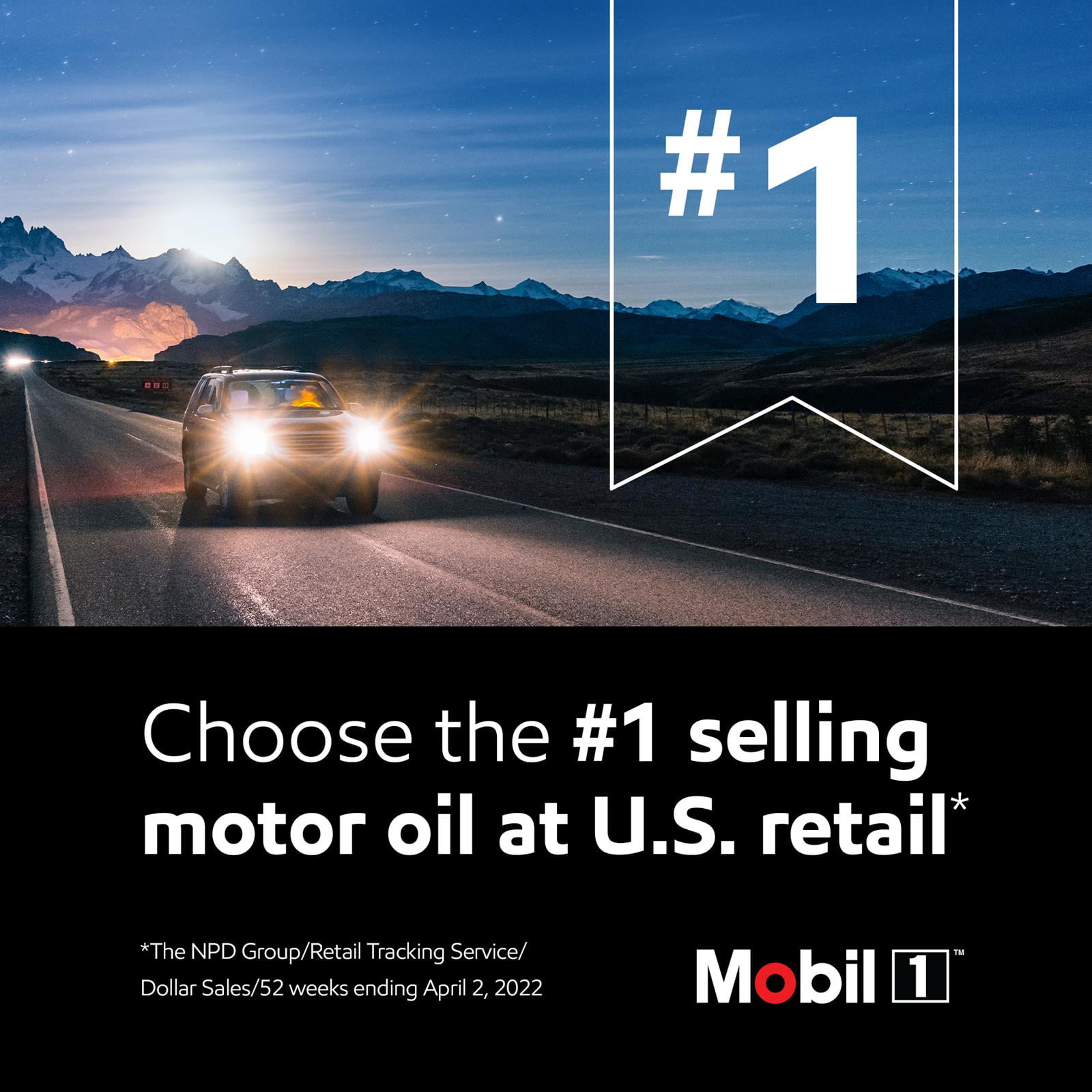 Mobil 1 103536 High Mileage 10W40/AC Delco PF1218 Oil Change Kit