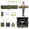 thumbnail image 6 of QUIETLEMON 7.5FT Shower Tent, 2-Room Portable Privacy Tent with Shower Bag, Outdoor Camping Toilet & Dressing Room, Instant Pop Up Shelter for Beach, Camping & Hiking, 6 of 13