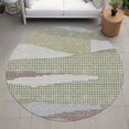 thumbnail image 6 of Addison Rugs Chantille Indoor/Outdoor Transitional Modern Sage Machine Washable Round Rug, 8' x 8', 6 of 7