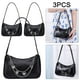thumbnail image 1 of Bolso Cruzado Liso Cgtredaw para Madre Bolso Hombro PU Con Múltiples Bolsillos Color 3 Uds, 1 of 9