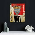 thumbnail image 4 of Nawypu Street Art Blue Graffiti Wall Decor Prints Modern Artist Aesthetics Canvas Painting Artwork Abstract Picture Poster Man Cave Living Room Bedroom Bathroom Office Home Decorations, 4 of 4