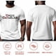 thumbnail image 5 of Camisetas gráficas informales de manga corta con frase "Feliz Navidad" para hombre, 5 of 8
