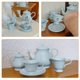 thumbnail image 4 of Mini Tea Set Alloy Miniature Tea Cup for Decor 1Set with Sky-Blue Design, 4 of 4