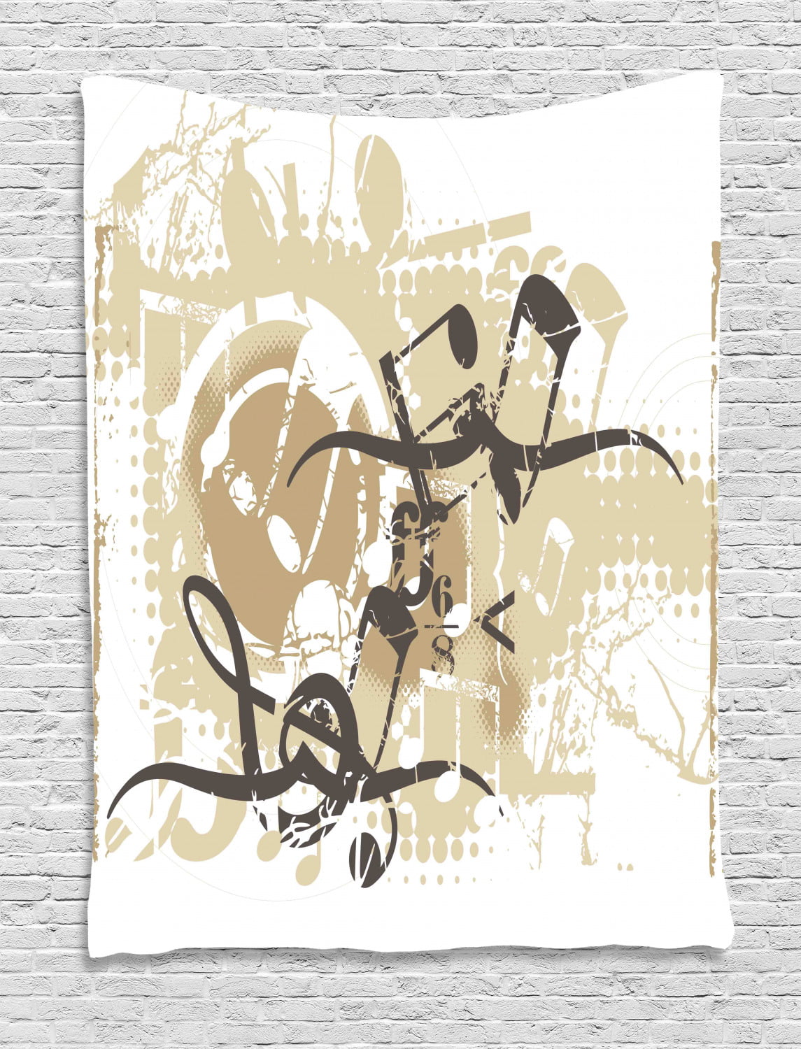 Details about   Music Notes Grunge Floral CANVAS WALL ART DECO LARGE READY TO HANG all sizes