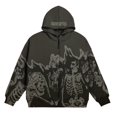 thumbnail image 5 of Suéter de esqueleto de cuello redondo estilo milenio Y2K estilo pareja 2022 otoño e invierno nueva chaqueta de cabeza de calavera de manga larga, 5 of 5