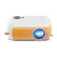 thumbnail image 1 of TransJee A10 Mini proyector LED LCD 1080P Cine en casa con HD IN AV USB Ranura para tarjeta TF Contr Abanopi Proyector, 1 of 7